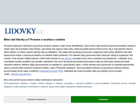 'lidovky.cz' screenshot