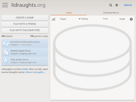 'lidraughts.org' screenshot