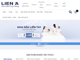 'liena.com.vn' screenshot