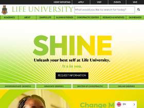 'life.edu' screenshot