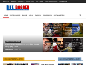 'lifebogger.com' screenshot