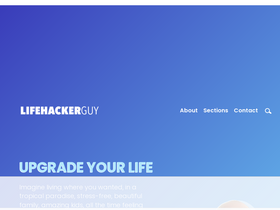 'lifehackerguy.com' screenshot