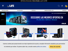 'lifeinformatica.com' screenshot