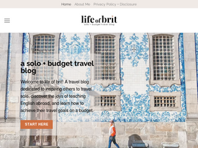 'lifeofbrit.com' screenshot