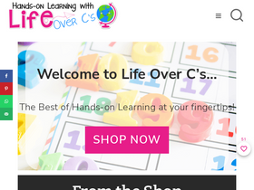 'lifeovercs.com' screenshot