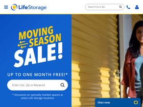 'lifestorage.com' screenshot