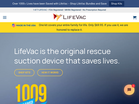 'lifevac.net' screenshot
