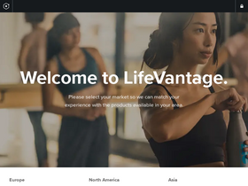 'lifevantage.com' screenshot