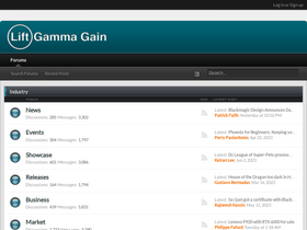 'liftgammagain.com' screenshot