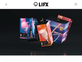 'lifx.com' screenshot
