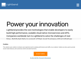 'lightbend.com' screenshot