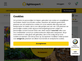 'lightexpert.nl' screenshot