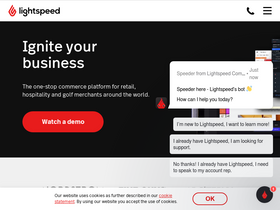 'lightspeedhq.com' screenshot
