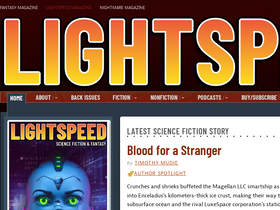 'lightspeedmagazine.com' screenshot