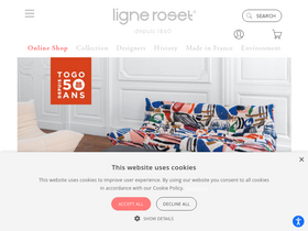 'ligne-roset.com' screenshot