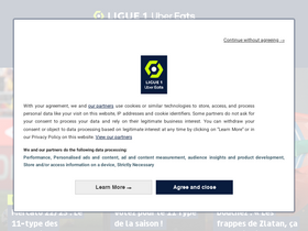 'ligue1.fr' screenshot