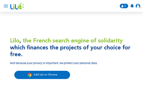 'lilo.org' screenshot