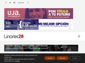 'linares28.es' screenshot