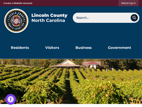 'lincolncounty.org' screenshot