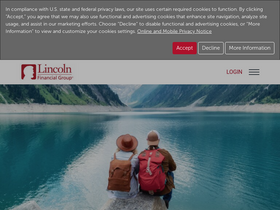 'lincolnfinancial.com' screenshot