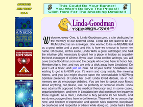 'linda-goodman.com' screenshot