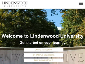 'lindenwood.edu' screenshot
