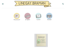 'lindsaybraman.com' screenshot
