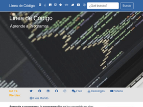 'lineadecodigo.com' screenshot