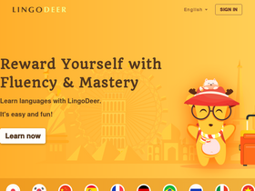'lingodeer.com' screenshot