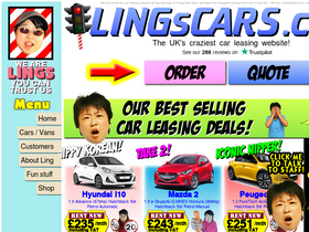 'lingscars.com' screenshot
