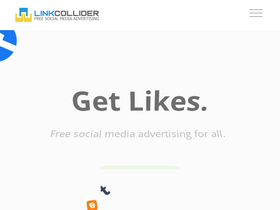 'linkcollider.com' screenshot