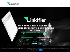 'linkifier.com' screenshot
