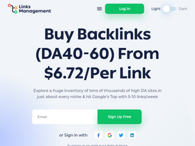 'linksmanagement.com' screenshot