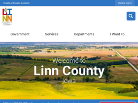 'linncounty.org' screenshot