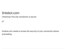 'lintobot.com' screenshot