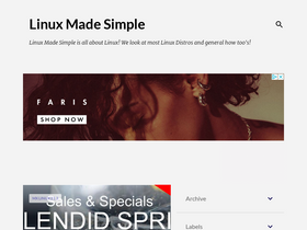 'linuxmadesimple.info' screenshot