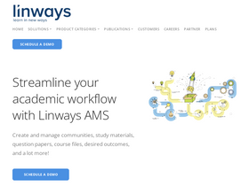 'linways.com' screenshot