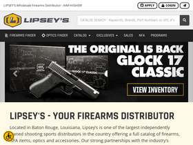 'lipseys.com' screenshot