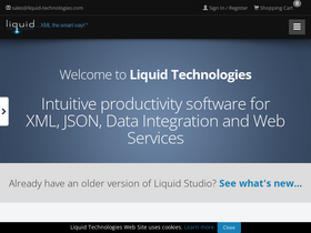 'liquid-technologies.com' screenshot
