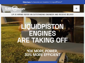 'liquidpiston.com' screenshot
