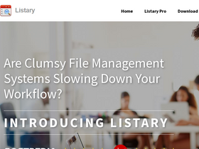 'listary.com' screenshot