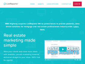 'listreports.com' screenshot