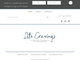 'litecravings.com' screenshot