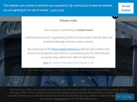 'liteforex.eu' screenshot