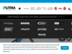'lithia.com' screenshot