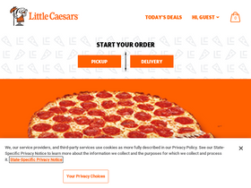 'littlecaesars.com' screenshot