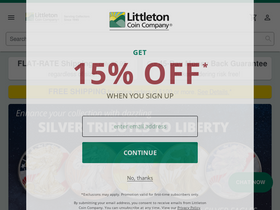 'littletoncoin.com' screenshot