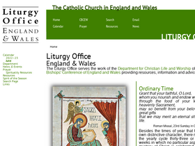 'liturgyoffice.org.uk' screenshot