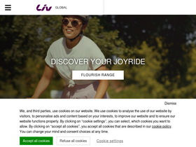 'liv-cycling.com' screenshot