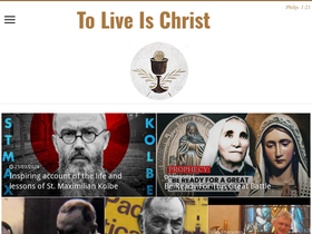 'live-christ.com' screenshot